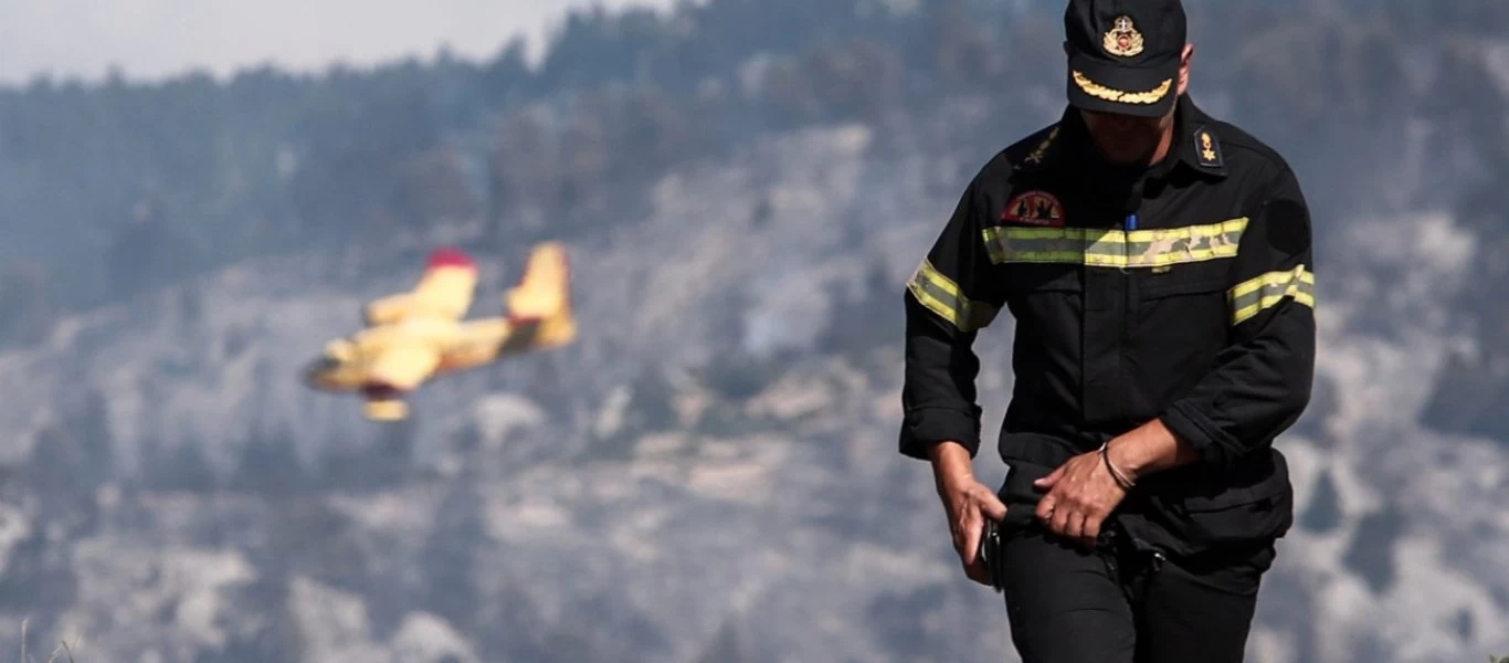 Στις 55 οι δασικές πυρκαγιές σε όλη την Ελλάδα την Κυριακή - Η ανακοίνωση της Πυροσβεστικής